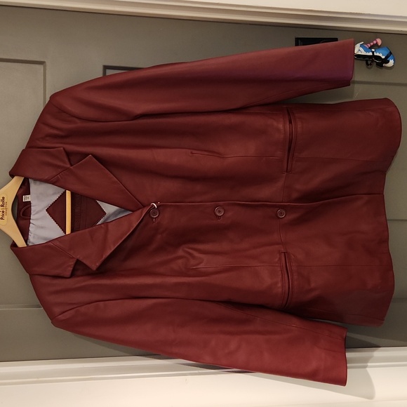 Preston & York Jackets & Blazers - Preston & York Lamb Skin PLUS SIZE jacket 2X.